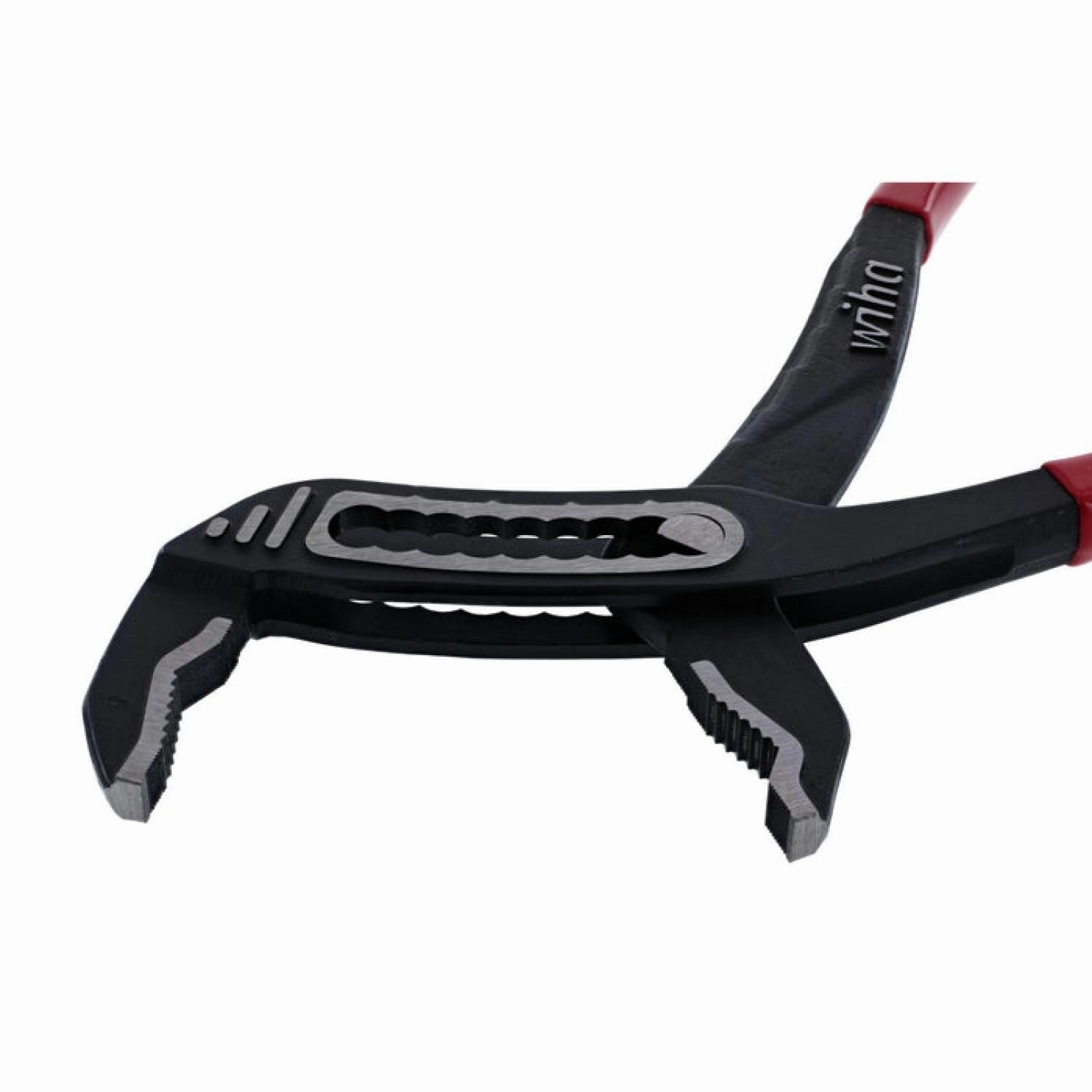 Wiha Tools 32663 12" Adjustable Pliers Box Type with Vinyl Grip