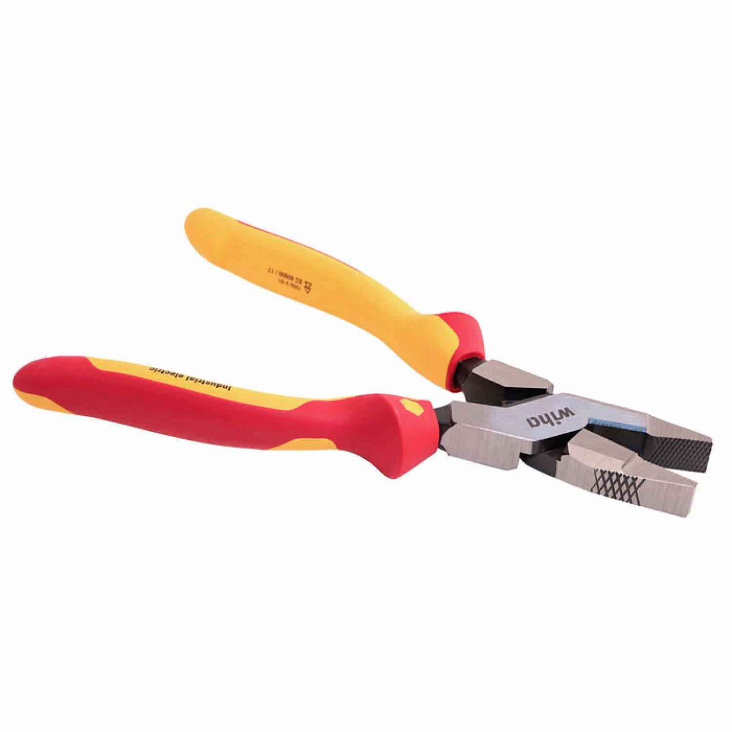 Wiha Tools 32882 2 Piece Insulated NE Style Lineman's Pliers with Wiha Bottle Opener
