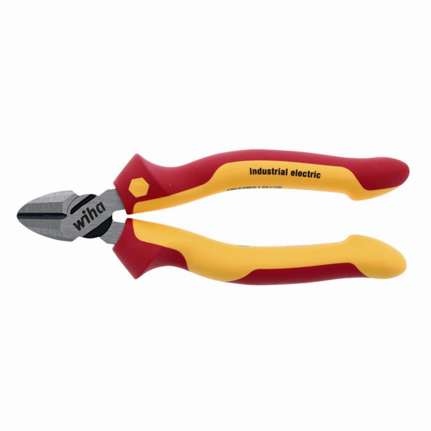 Wiha Tools 32933 Insulated Industrial Diagonal Cutters 6.3 Inch