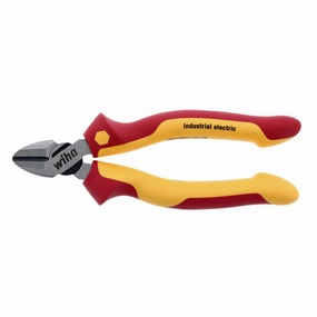 Wiha Tools 32933 Insulated Industrial Diagonal Cutters 6.3 Inch