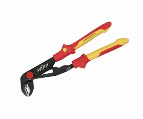 Wiha Tools 32956 10" Insulated Industrial Push Button Water Pump Pliers