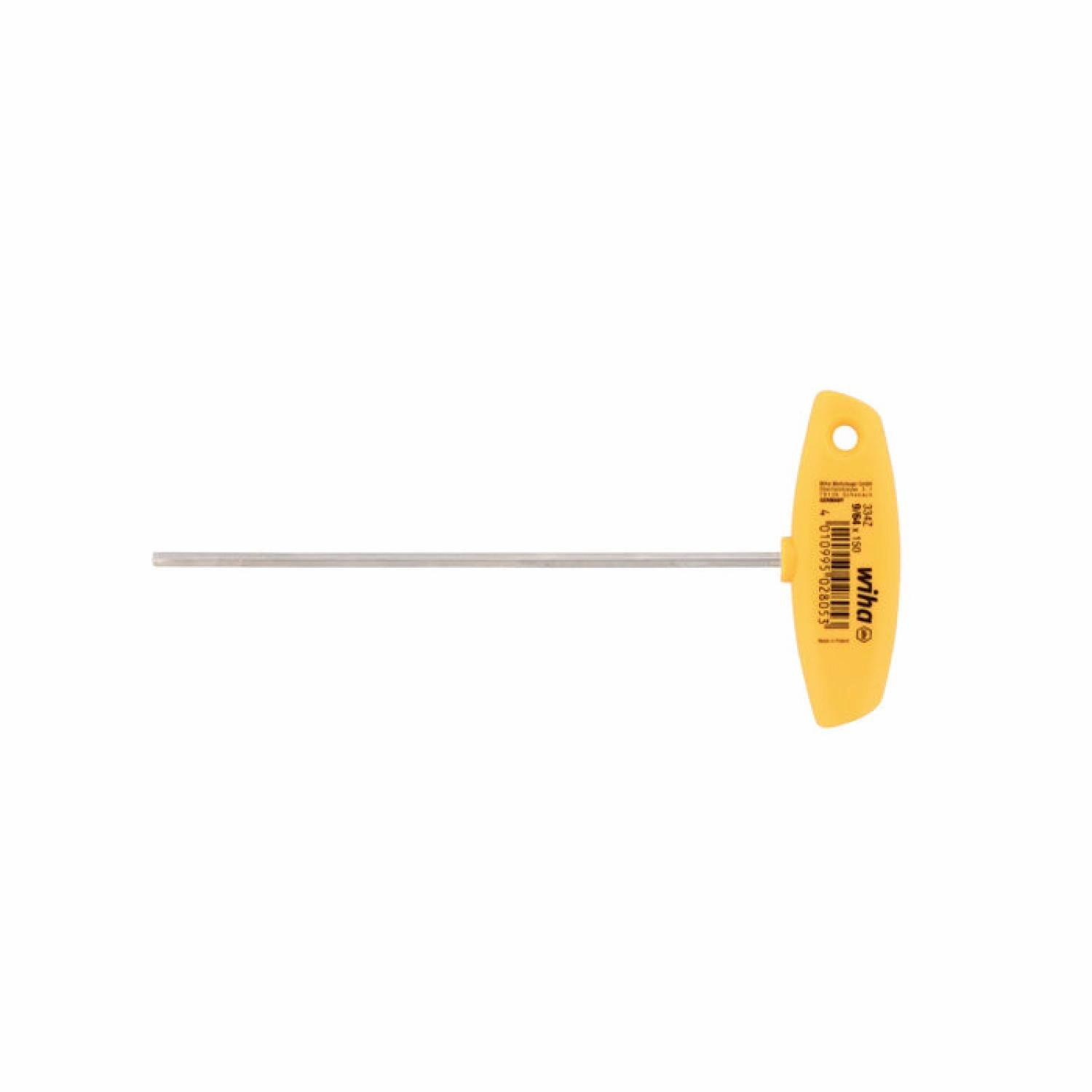 Wiha Tools 33462 9/64 Inch x 5.9 Inch Hex T-handle