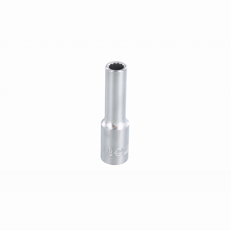 Wiha Tools 33751 12 Point 3/8" Drive Deep Socket 8 mm