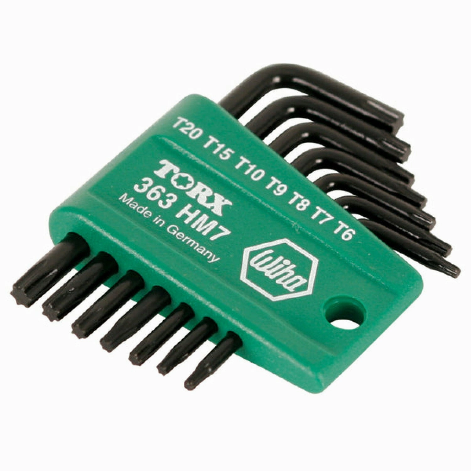 Wiha Tools 36392 TORX L-Key Set w/ Holder, 7 Piece