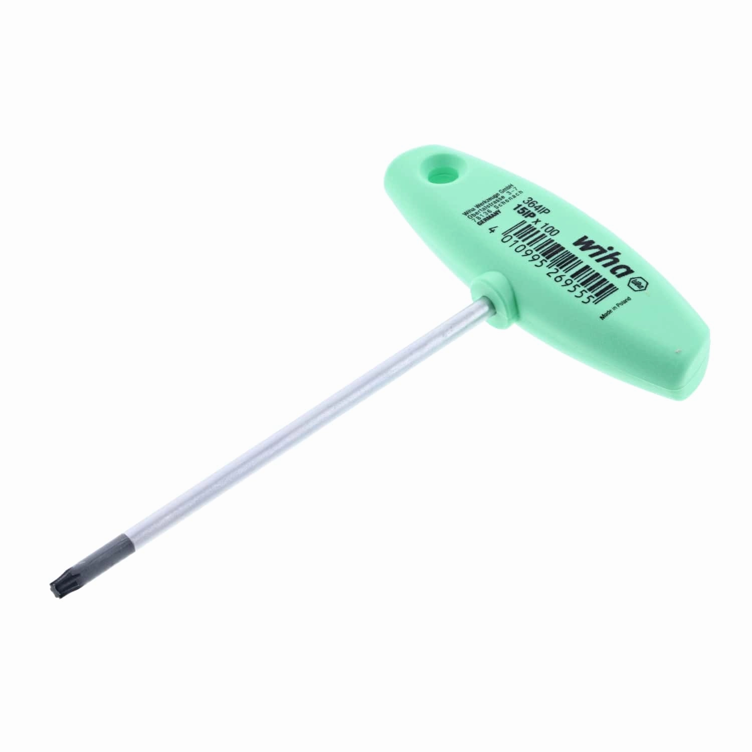 Wiha Tools 36466 TORX Plus T-Handle, IP15 x 100 mm