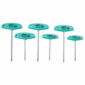 Wiha Tools 36496 TORX Plus T-handle Set, 6 Piece