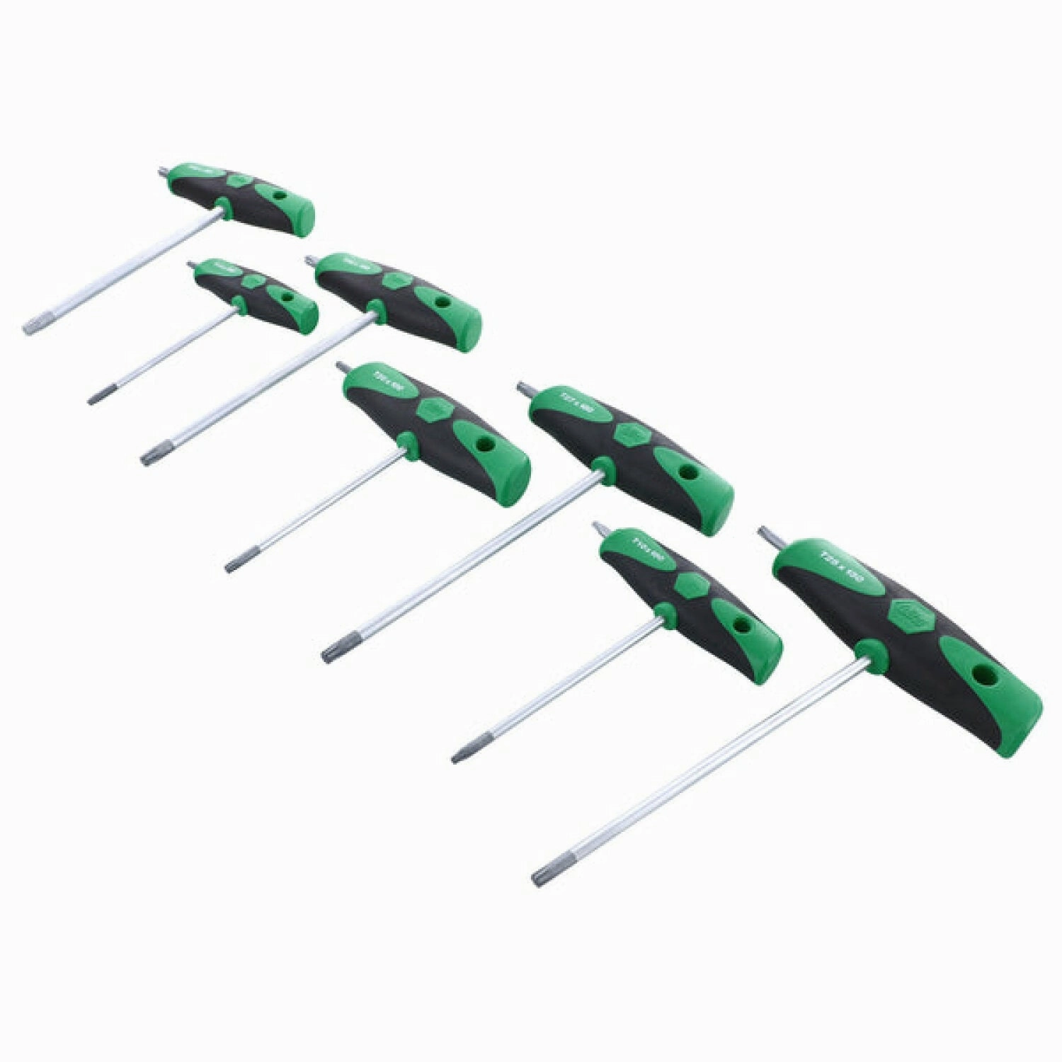 Wiha Tools 36497 7 Piece TORX Soft Grip T-Handle Set