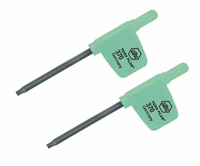 Wiha Tools 37014 TORX Plus Flag Handle Screwdriver, IP5 x 35 mm, 2 Pk.