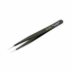 Wiha Tools 44506 120mm Fine Round Points for Assembly 3 SA Tweezers