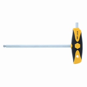 Wiha Tools 54005 5/16" Soft Grip Ball End Hex SAE Dual Drive T-Handle
