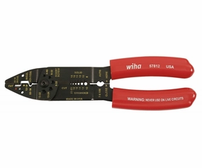Wiha Tools 57812 Wire Stripping Pliers/Cutters 8.5"