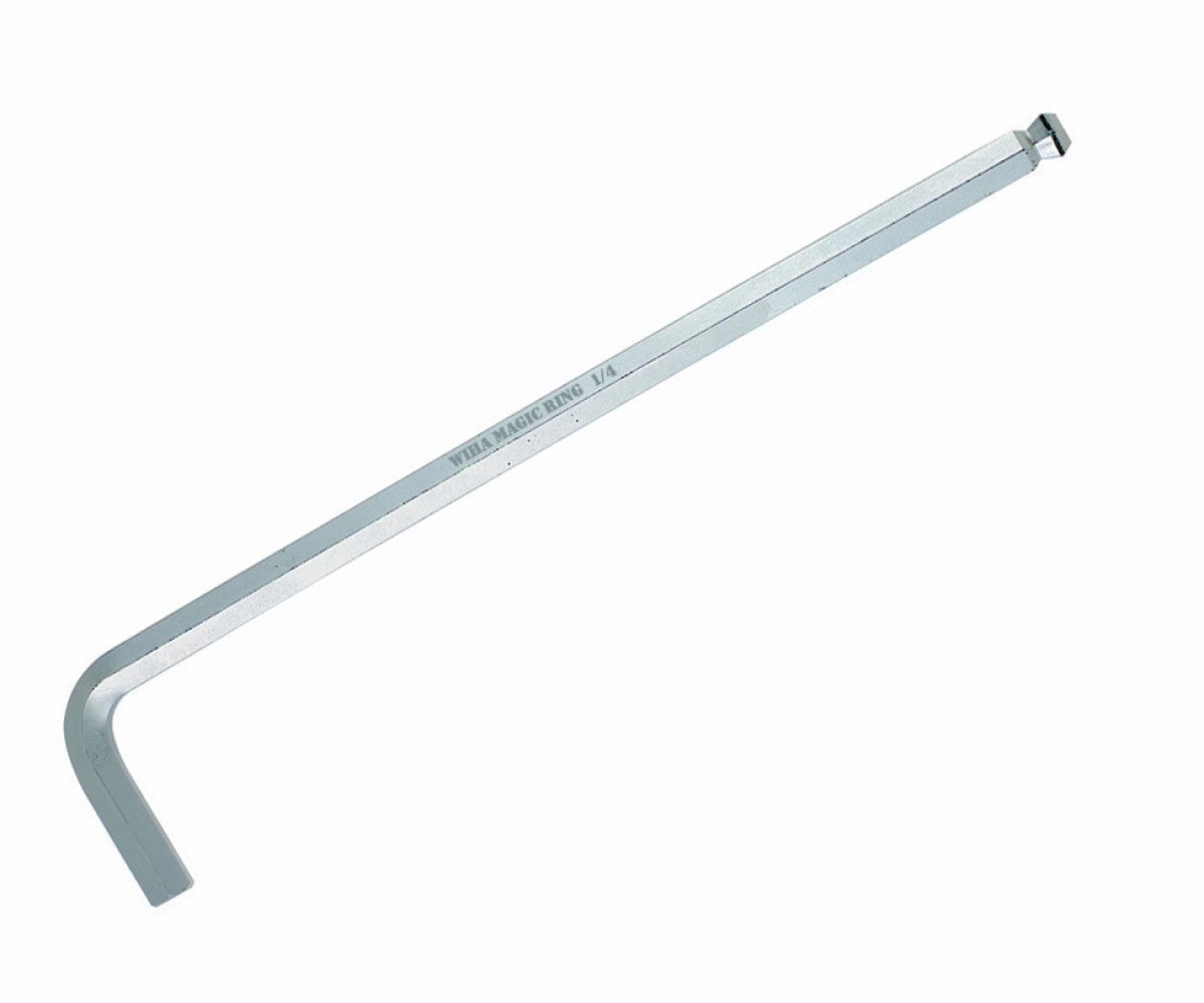 Wiha Tools 66928 MagicRing Ball End Hex L - Key, 6.0 mm x 178 mm