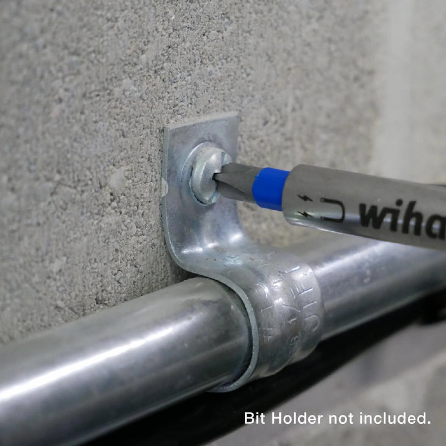 Wiha Tools 70025 TerminatorBlue Impact Bit Square #2 - 1 Inch - 2 Pack