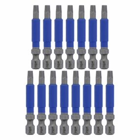 Wiha tools 70265 TerminatorBlue Impact Bit Square 2 - 2 Inch - 15 Pack