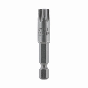 Wiha Tools 70550 Security TORX Power Bit, T50s x 50mm, 10 Pieces