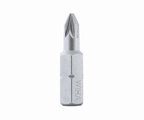 Wiha Tools 71201 1 x 25mm PoziDriv Insert Bit, 10 Pack