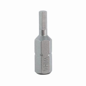 Wiha Tools 71309 Hex Metric Insert Bits, 3.0 mm x 25 mm, 10 Pk.