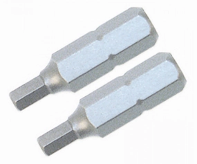 Wiha Tools 71373 Hex Inch Insert Bits, 5/16" x 25 mm, 2 Pk.