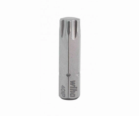 Wiha Tools 71640 IP40 x 38mm TORX Plus Insert Bit, 10 Pack
