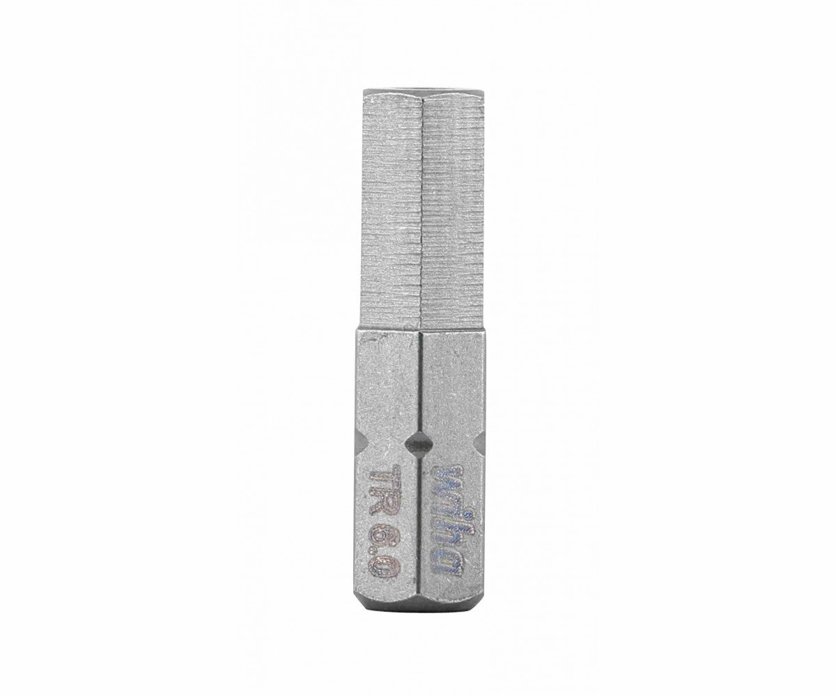 Wiha Tools 71945 Security Hex Insert Bit, 6.0 mm x 25 mm, 10 Pk.
