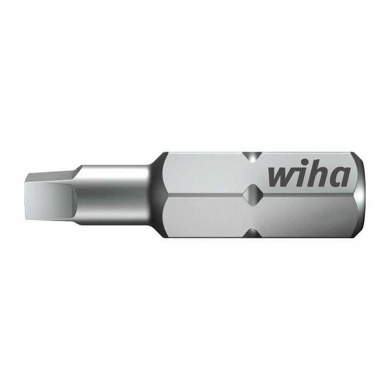 Wiha Tools 72286 Square - 1 Contractor Bits, L - 50 mm, 100 Pcs