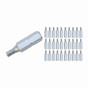 Wiha Tools 72585 Hex Contractor Insert Bit 4.0mm x 25mm - 30 Pack