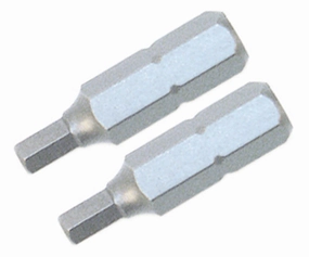 Wiha Tools 73306 Hex Metric Insert Bit 5.0 x 25mm Pack of 2 Bits
