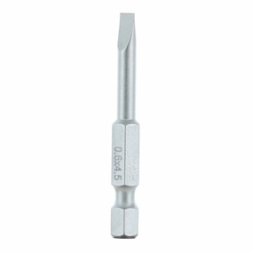 Wiha Tools 74012 Slotted Bit 4.5 - 50mm - 10 Pack