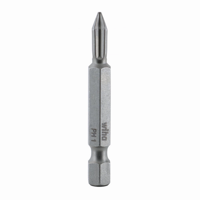 Wiha Tools 74103 Phillips Power Bit, #1 x 50 mm, 10 Pk.