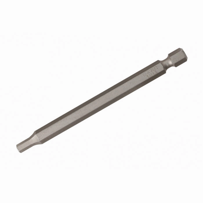 Wiha Tools 74337 Hex Metric Power Bit, 6.0 mm x 90 mm