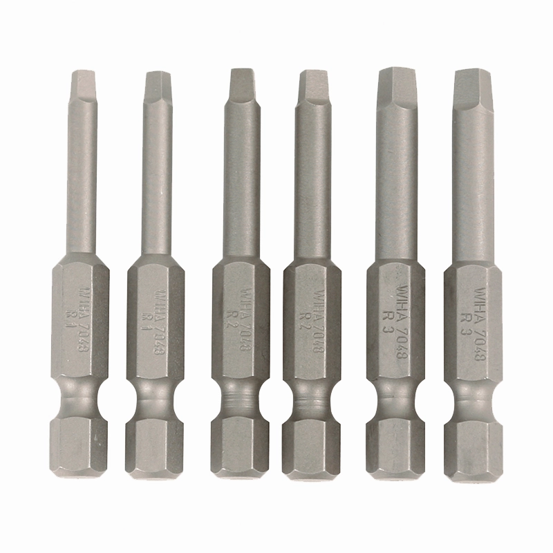 Wiha Tools 74895 Square Power Bit Set, 6 Pc.