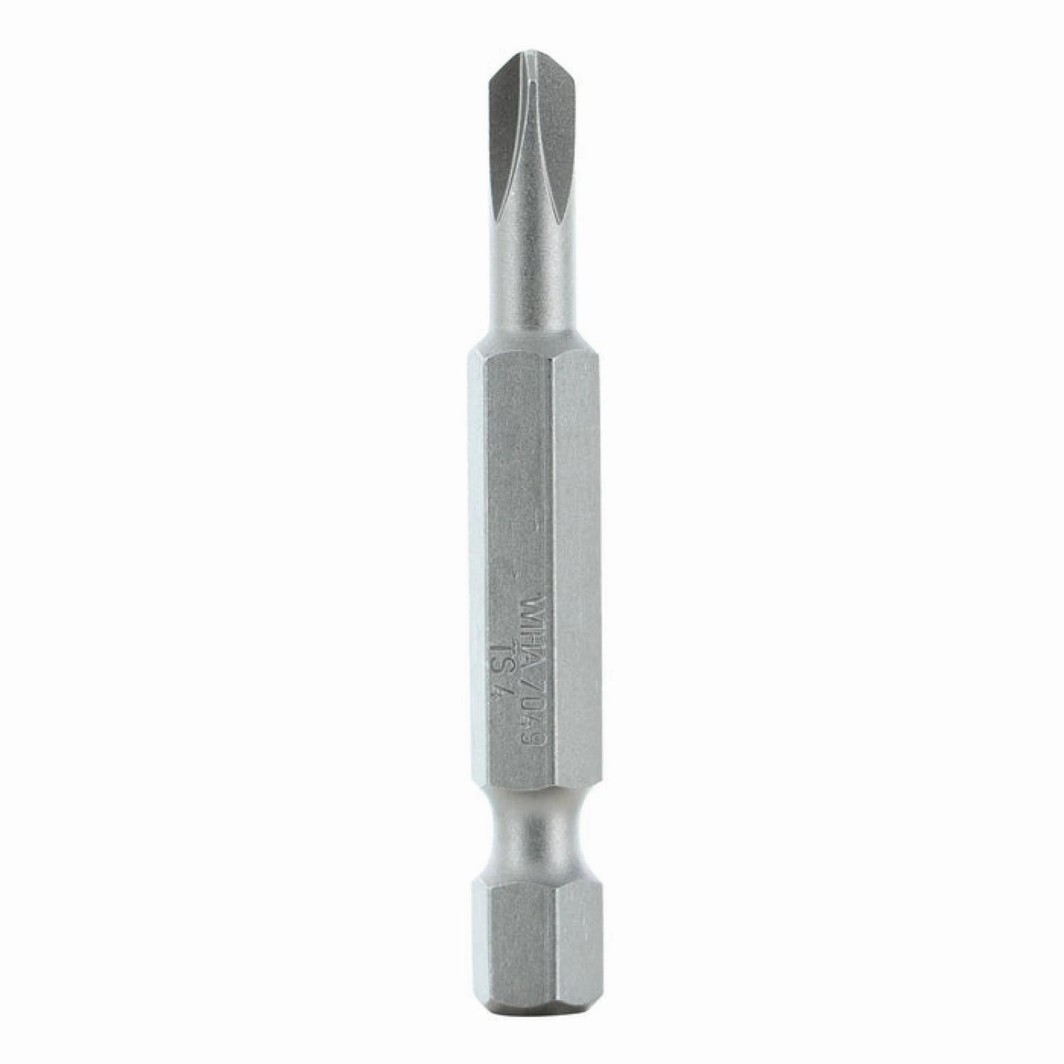 Wiha Tools 74911 Torq-Set Power Bit, #4 x 50 mm, 10 Pk.