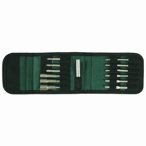 Wiha Tools 74990 Quick Change Bit Belt Pack, 19 Pc.