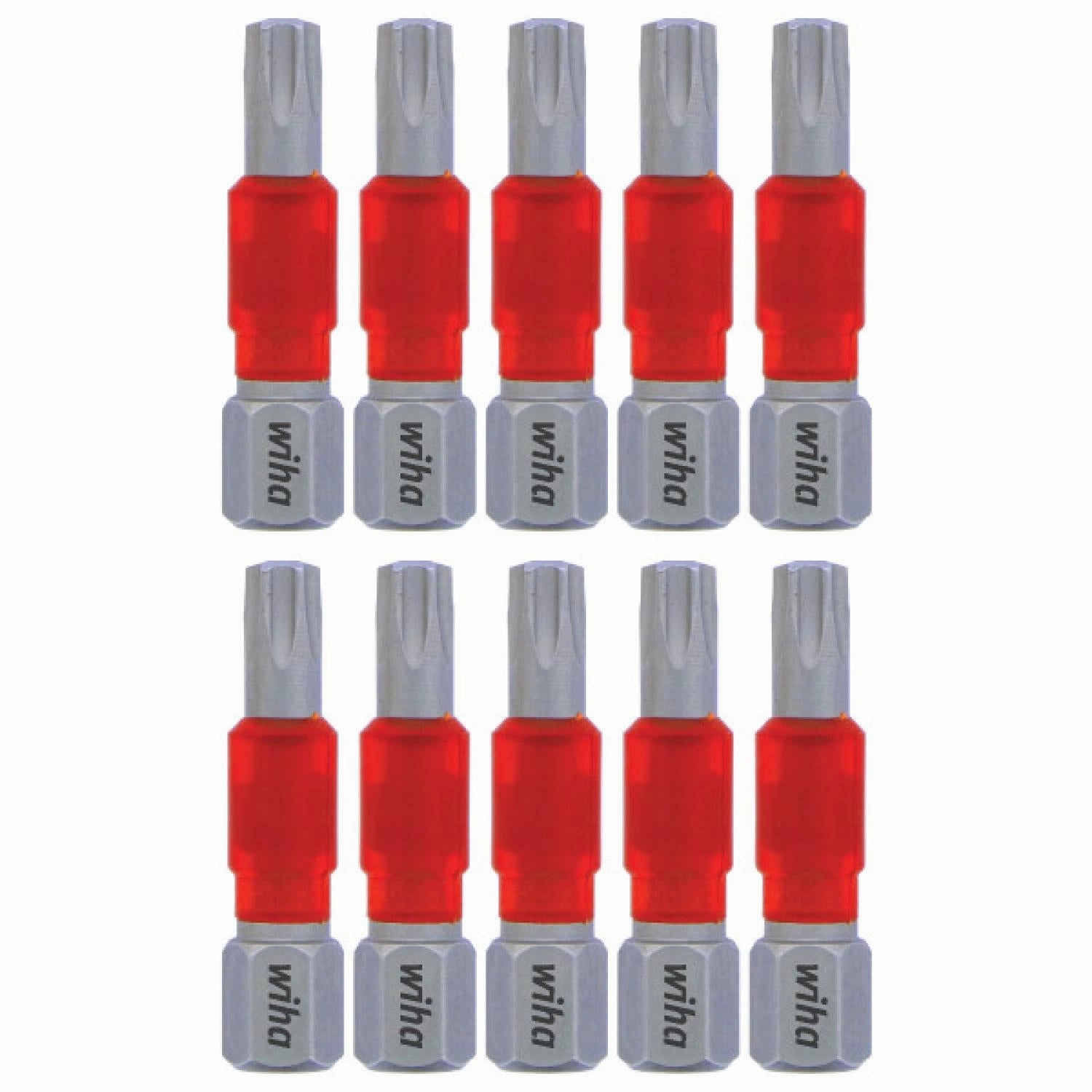 Wiha Tools 76513 MaxxTor Impact Bit TORX T25 - 29mm - 10 Pack