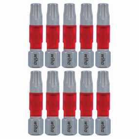 Wiha Tools 76514 MaxxTor Impact Bit TORX T27 - 29mm - 10 Pack