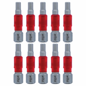 Wiha Tools 76531 MaxxTor Impact Bit Hex 9/64" x 29mm - 10 Pack