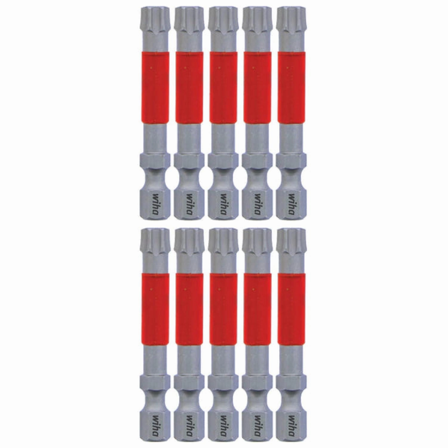 Wiha Tools 76559 MaxxTor Impact Bit TORX T40 x 49mm - 10 Pack