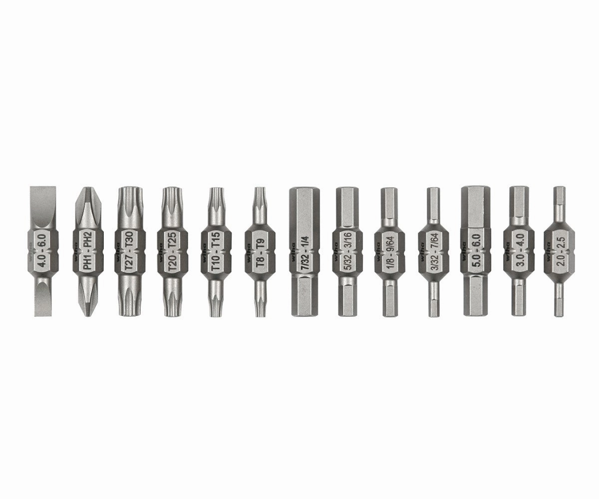 Wiha Tools 77782 13 Bit Pack Reload for Industrial 26 In One Ultra Driver