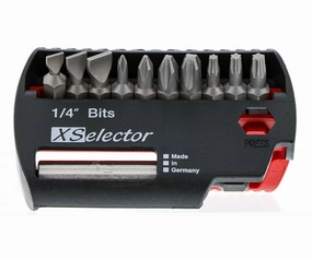 Wiha Tools 79443 11 Piece XSelector and Magnetic Bit Holder Set