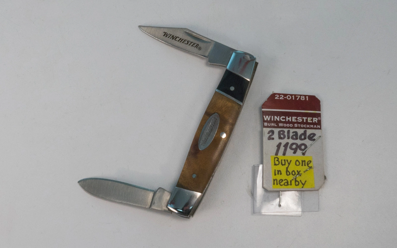 Winchester 2-Blade Stockman Knife - 22-01781