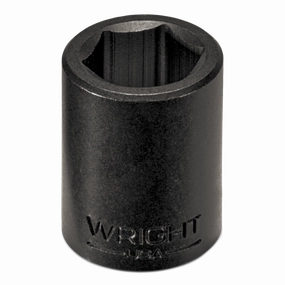 Wright Tool 4824 1/2" Drive 6 Point Standard Impact Socket - 3/4"
