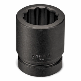 Wright Tool 67H22 3/4" Drive 12 Point Standard Impact Socket - 11/16"