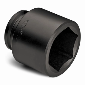 Wright Tool 85831  2-1/2" Drive 6 Point Standard Impact Socket - 3-7/8"