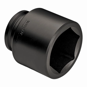 Wright Tool 85848 2-1/2" Drive 6 Point Standard Impact Socket - 6"