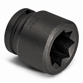 Wright Tool 8807 1" Drive 8 Point Standard Impact Socket - 7/8"