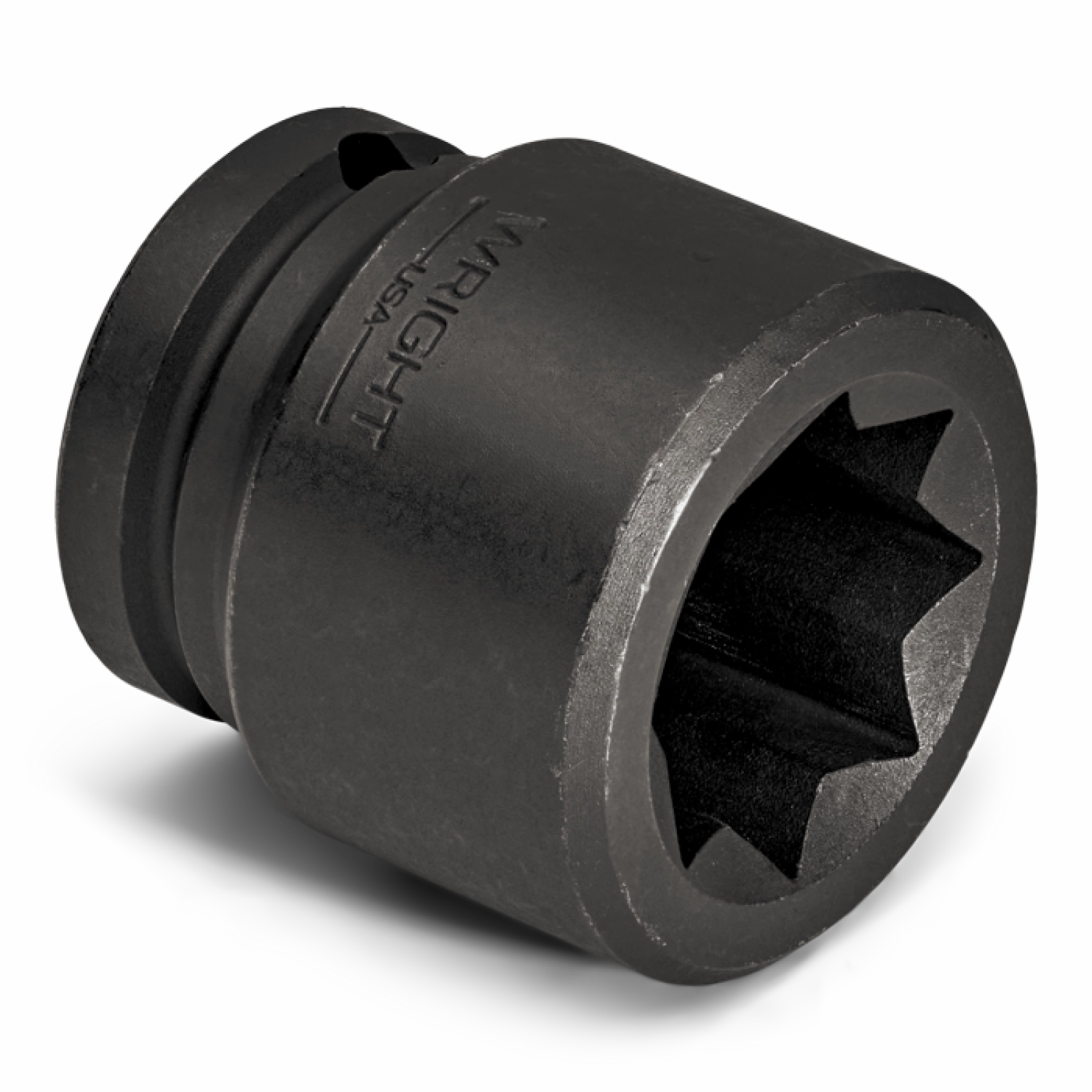 Wright Tool 8807 1" Drive 8 Point Standard Impact Socket - 7/8"