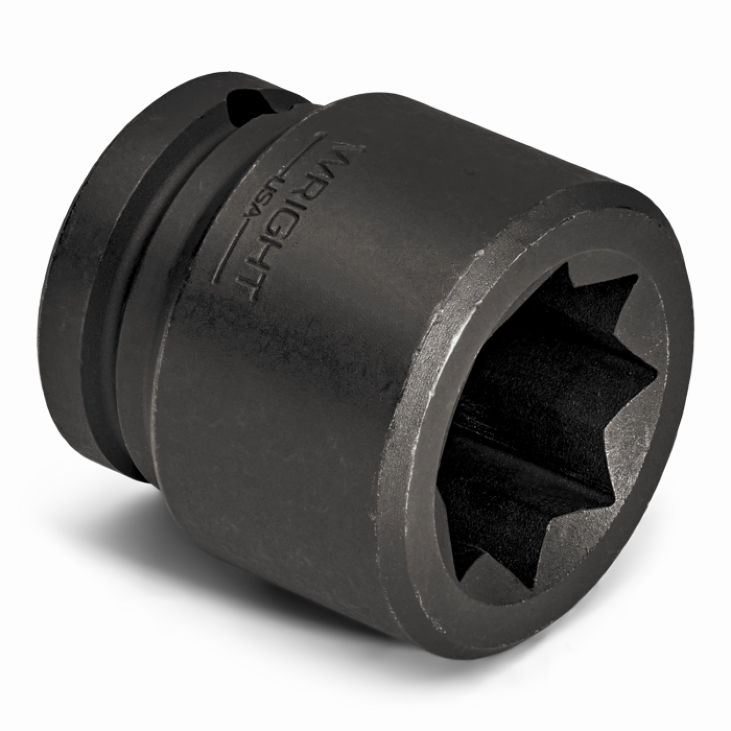 Wright Tool 8810  1" Drive 8 Point Standard Impact Socket - 1-3/16"