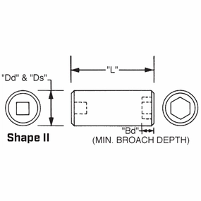 Wright Tool 8898 1" Drive 6 Point Standard Impact Socket - 3-3/8 Inch