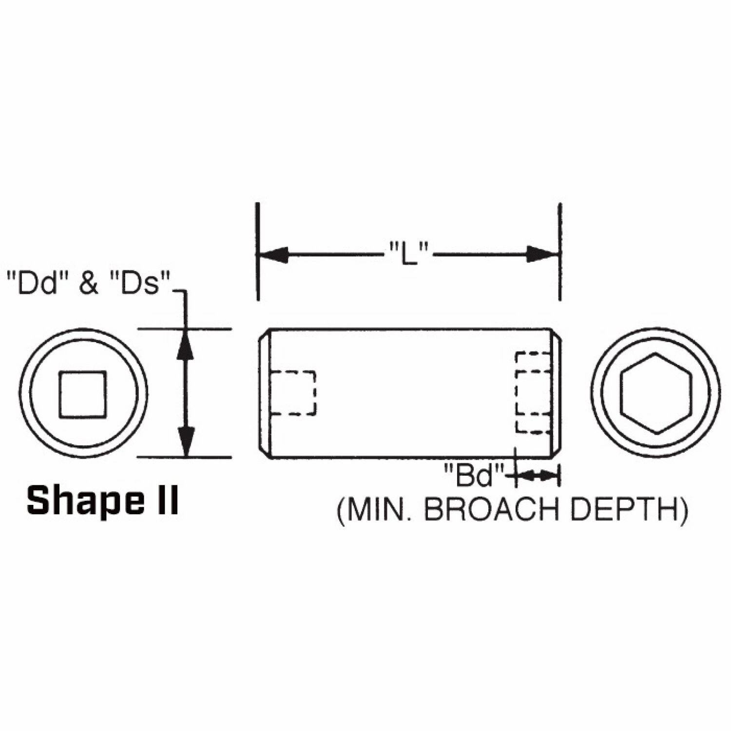 Wright Tool 8924 1" Drive 6 Point Deep Impact Socket - 3/4 Inch