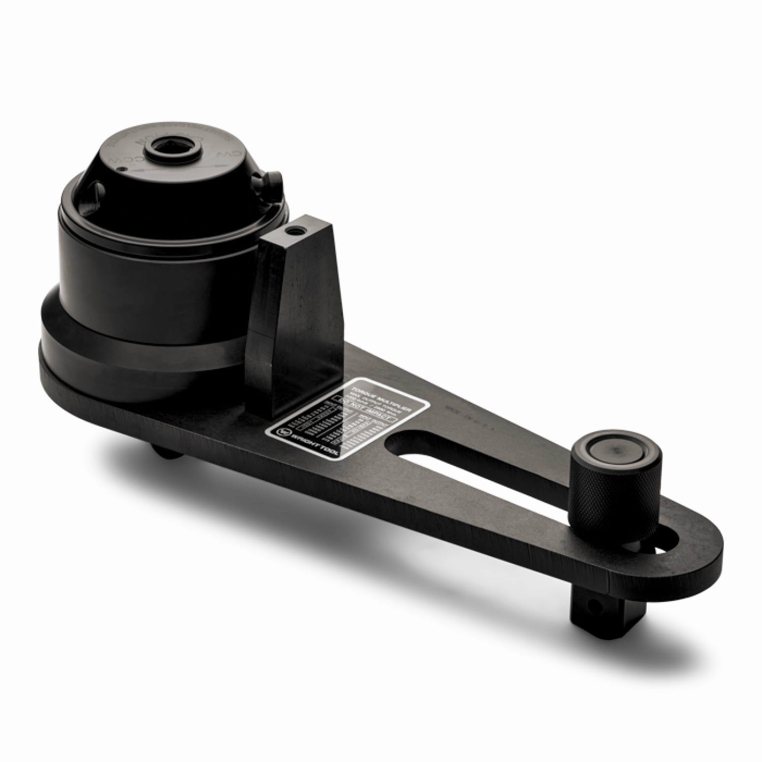 Wright Tool 9S394 Torque Multiplier - Plate Reaction Style 1/2" Sq F - 1-1/2" Sq M Output Capacity 5,000 ft lbs